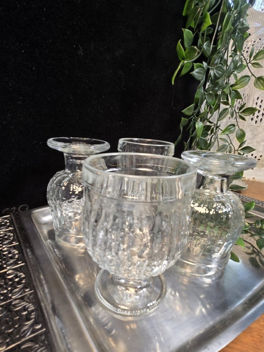 Riihimaki Finland KehrΓ€ Nanny Still Glasses Set 4 - Vintage